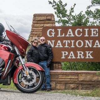 A run up into the Many Glacier Hotel area. : Touring