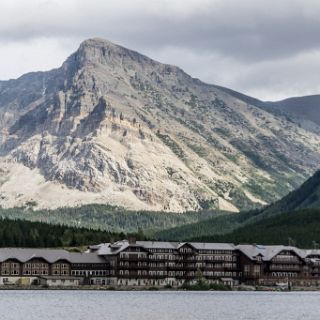 A run up into the Many Glacier Hotel area. : Touring