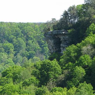 The Stone Door in the Savage Gult state wilderness area.