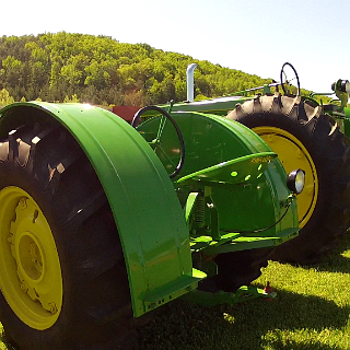 Tractor show in Dayton